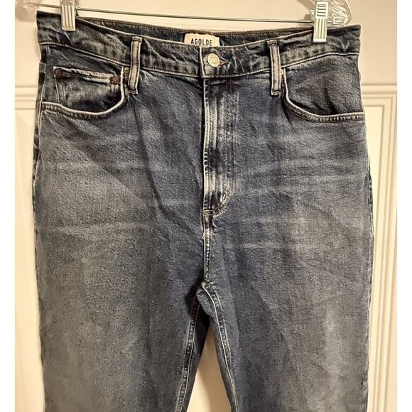 Agolde Los Angeles Blue Jeans Streetwear Vintage High Rise Casual Chic Streetwea - Picture 8 of 13